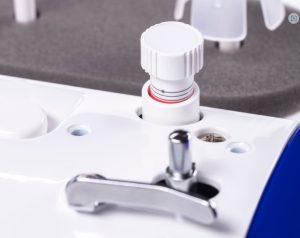 Juki TL-2300 zweeftfunctie knop